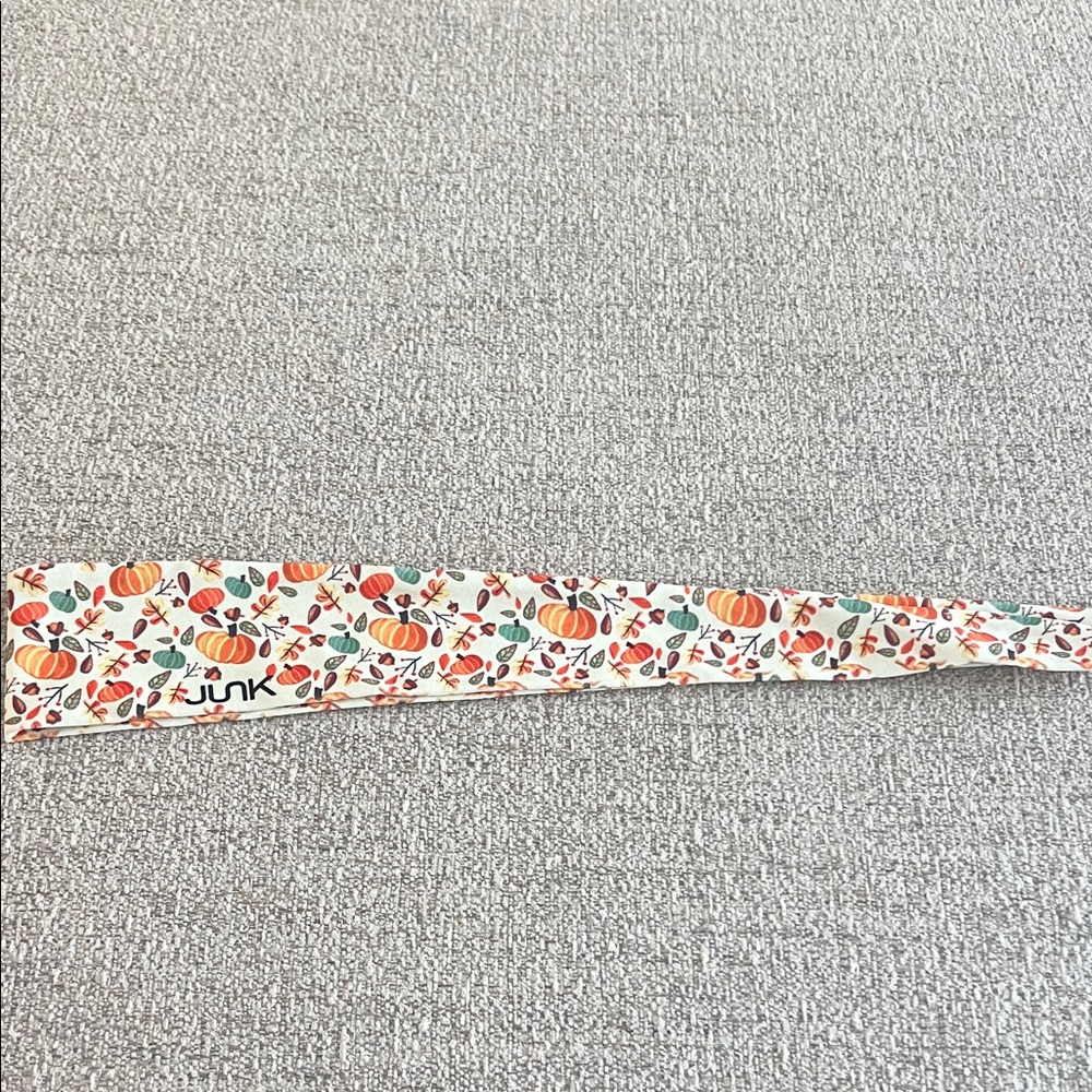 Junk Brands Flextie Pumpkin Print Headband